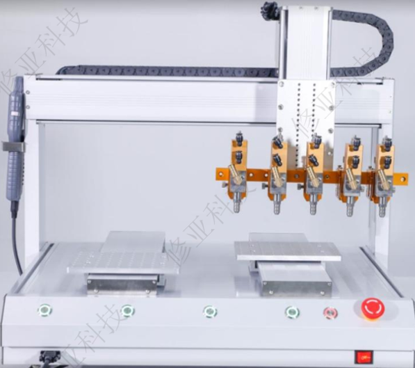 Máy chích keo tự động 2 trạm