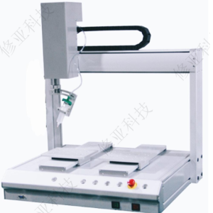 Máy chích keo tự động trục R - 2 trạm